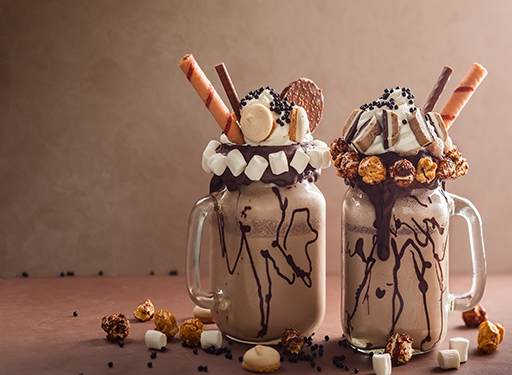 livraison MILKSHAKES  à  crepes pugny chatenod 73100